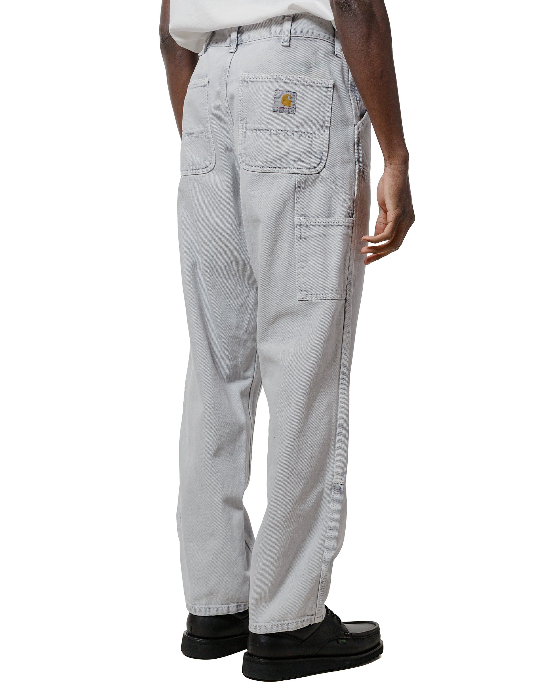 Carhartt W.I.P. Double Knee Pant Canvas Black Chalk Wash