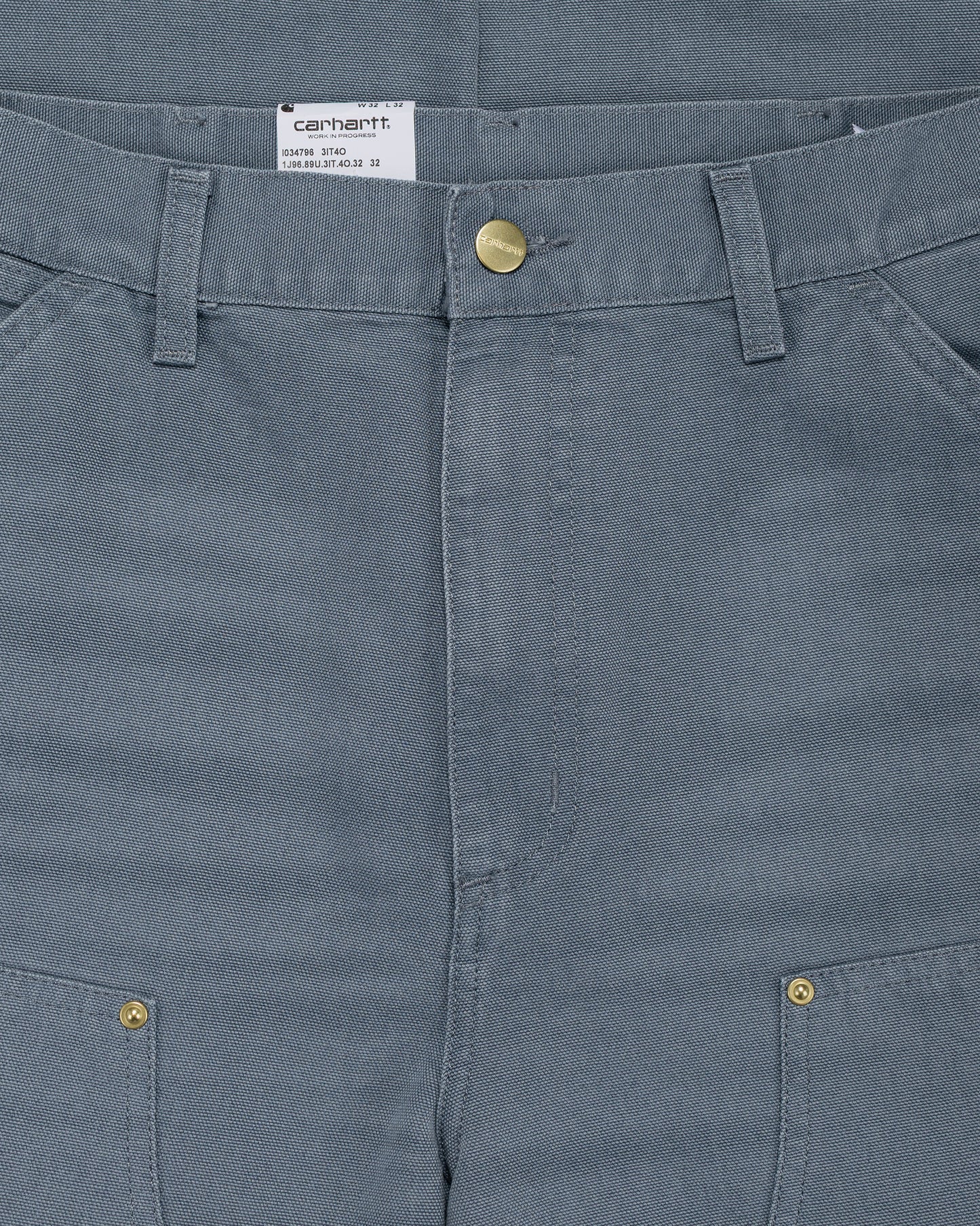 lost & found Carhartt Work In Progress Carhartt W.I.P. Double Knee Pant Cozy Blue Stone Canvas