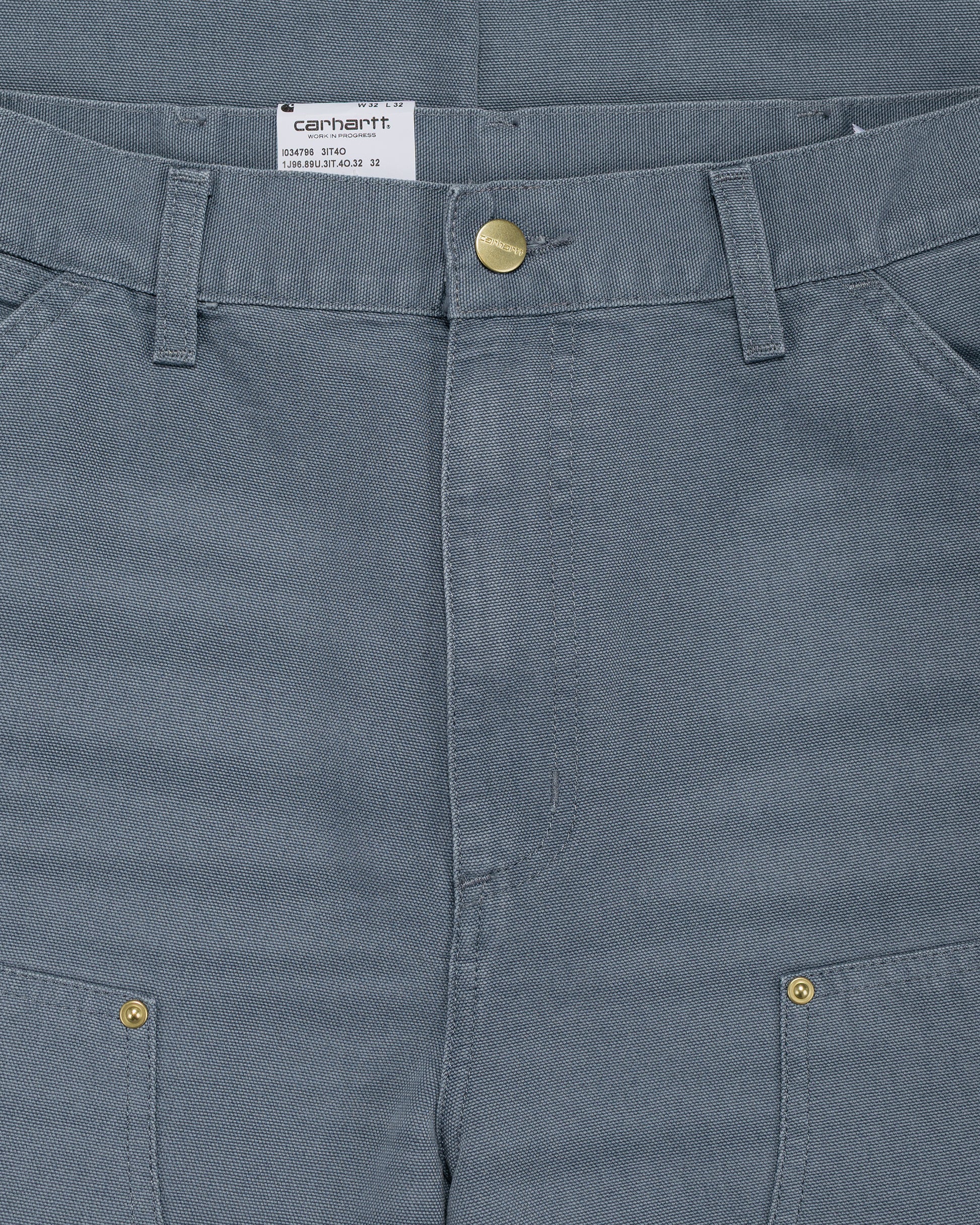 lost & found Carhartt Work In Progress Carhartt W.I.P. Double Knee Pant Cozy Blue Stone Canvas