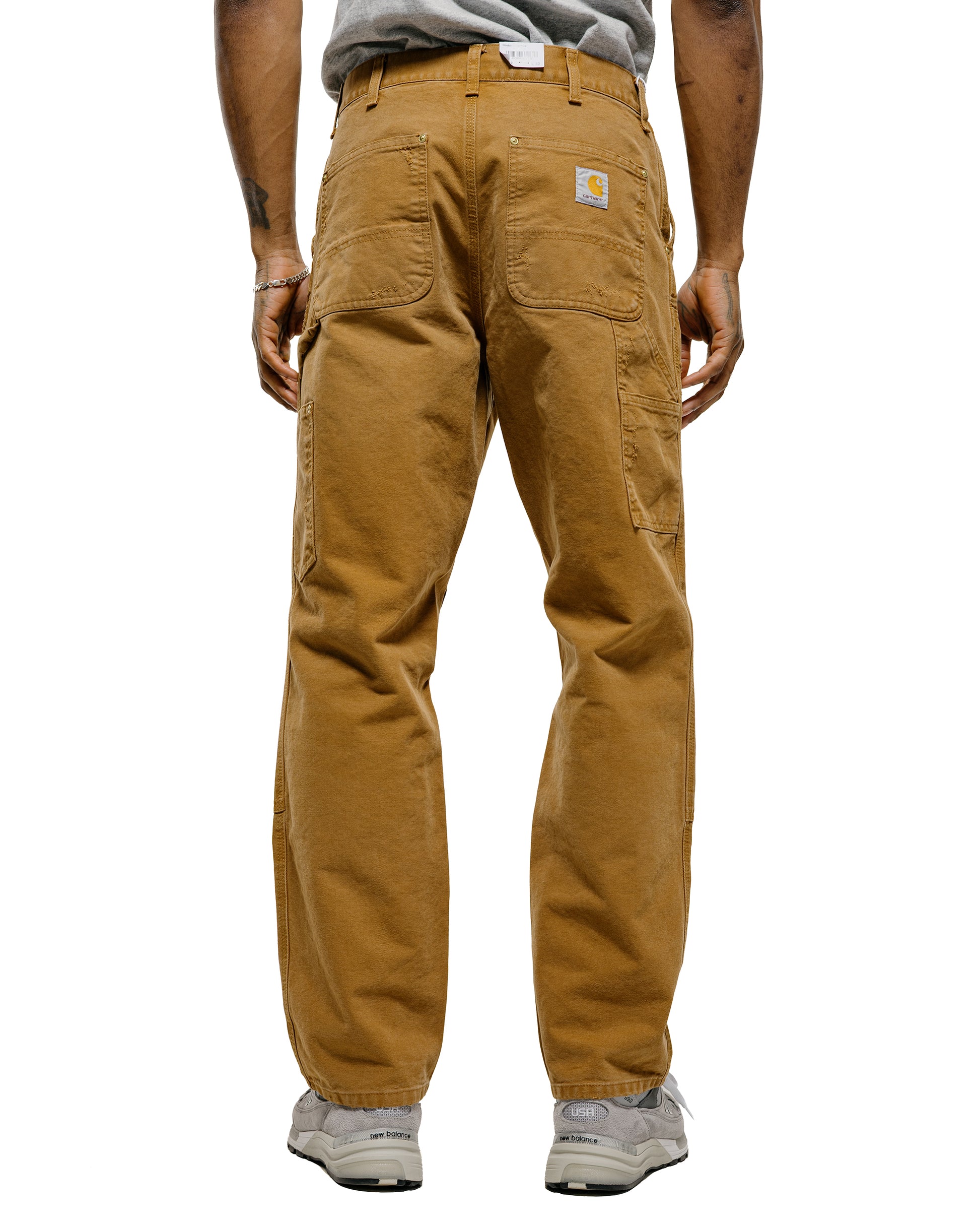 lost & found Carhartt Work In Progress Carhartt W.I.P. Double Knee Pant Hamilton Brown Grind Wash
