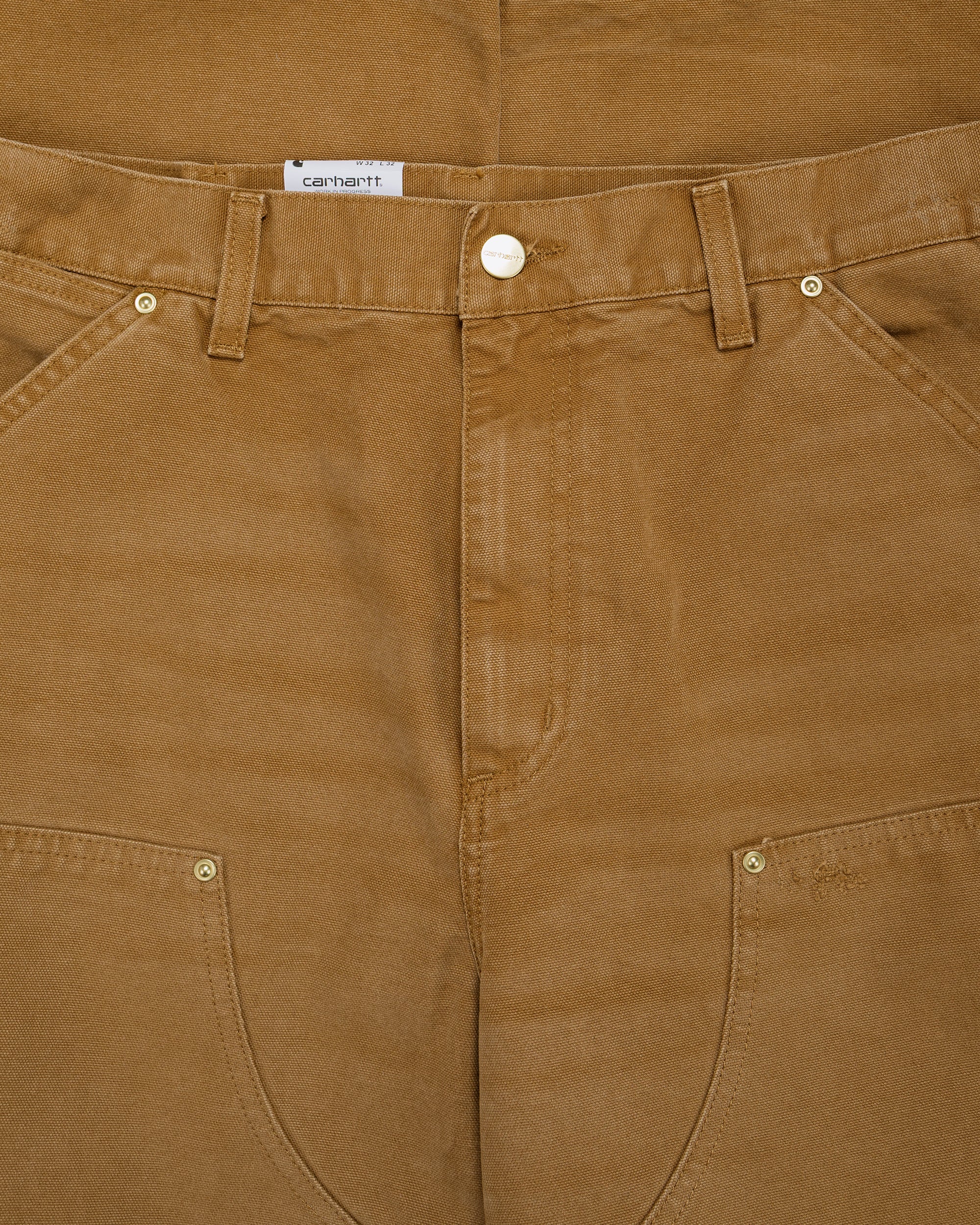 Carhartt W.I.P. ダブルニーパンツ ハミルトンブラウン グラインド