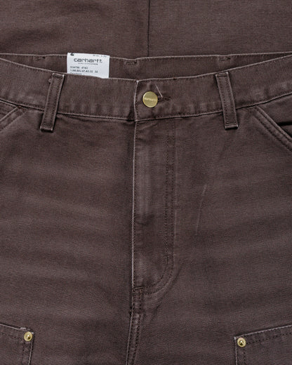Carhartt W.I.P. Double Knee Pant Tobacco Stone Canvas