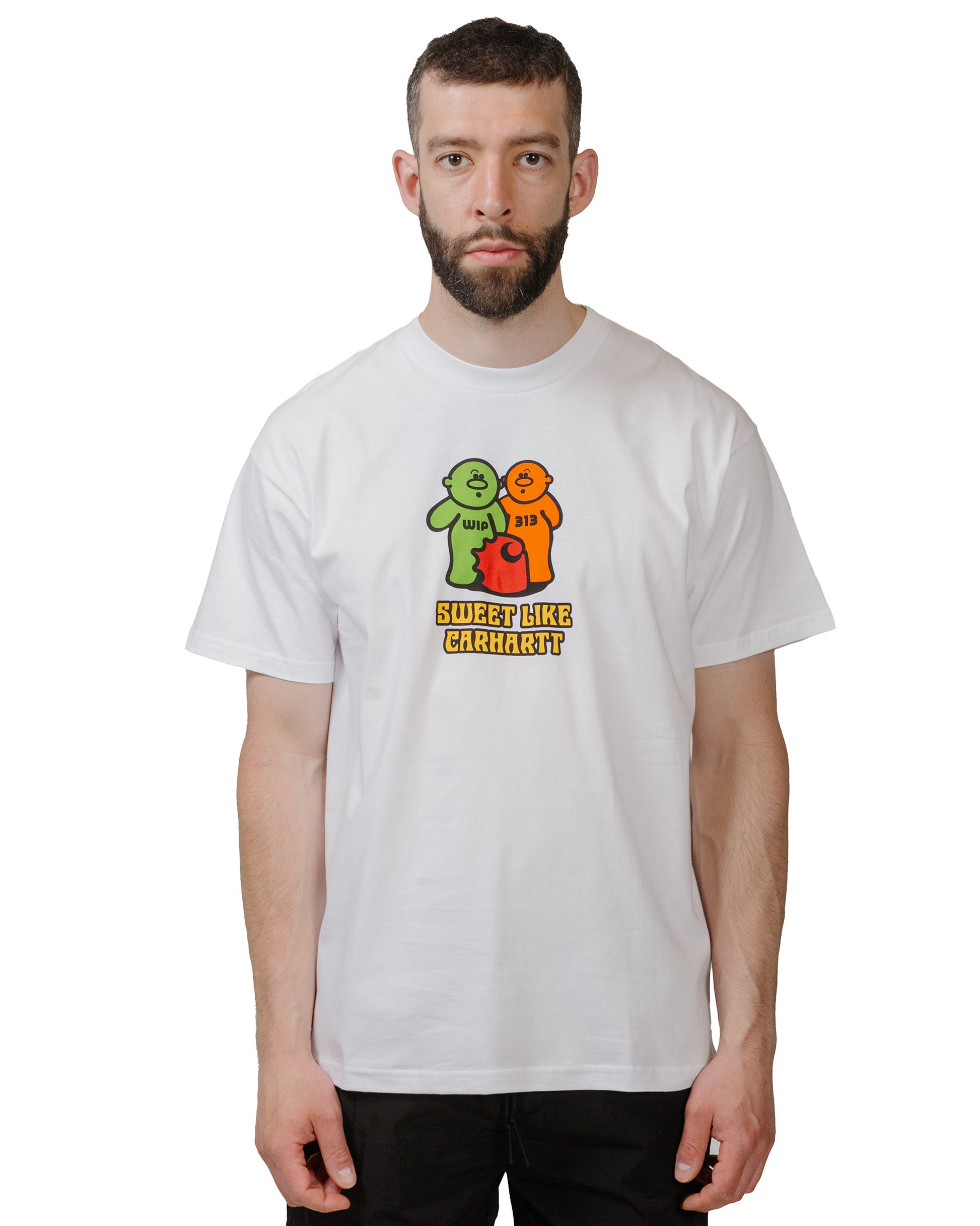 Carhartt W.I.P. Gummy T-Shirt White model front