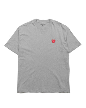 Carhartt W.I.P. Heart Patch T-Shirt Heather Grey