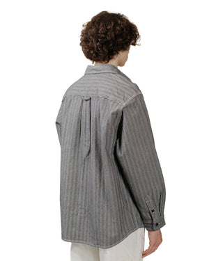 Carhartt W.I.P. Menard Shirt Jacket Grey model back