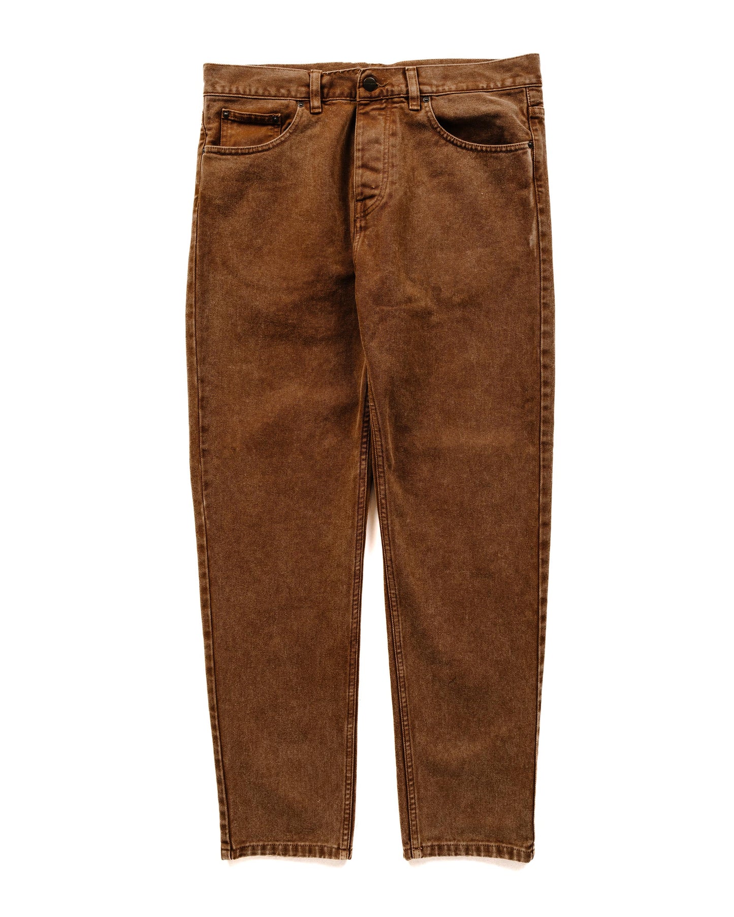 Carhartt W.I.P. Newel Pant Tamarind Worn Washed