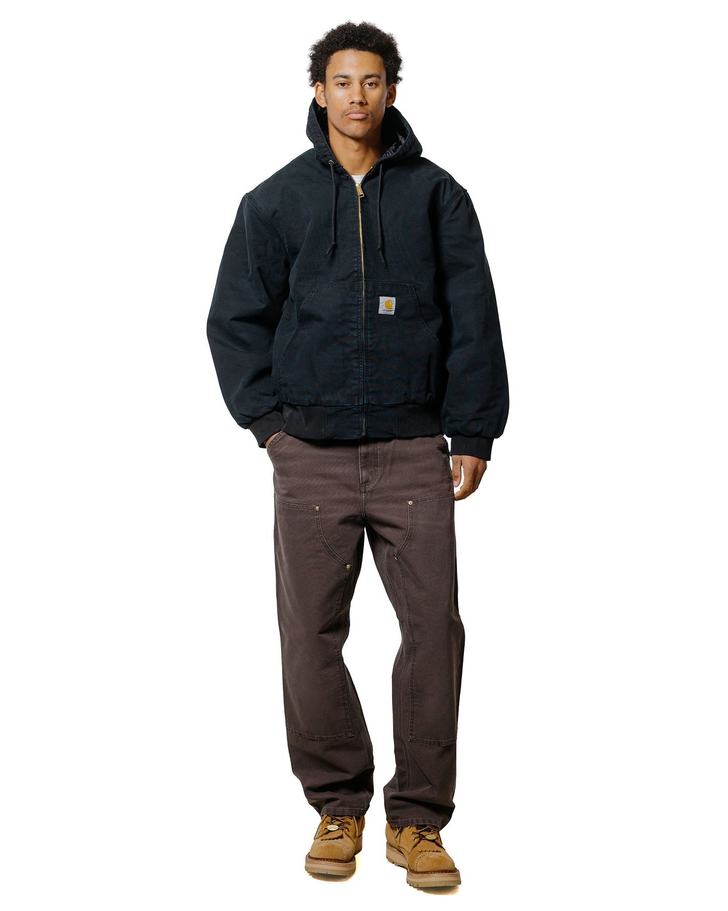 Carhartt W.I.P. OG Active Jacket Black Stone Canvas