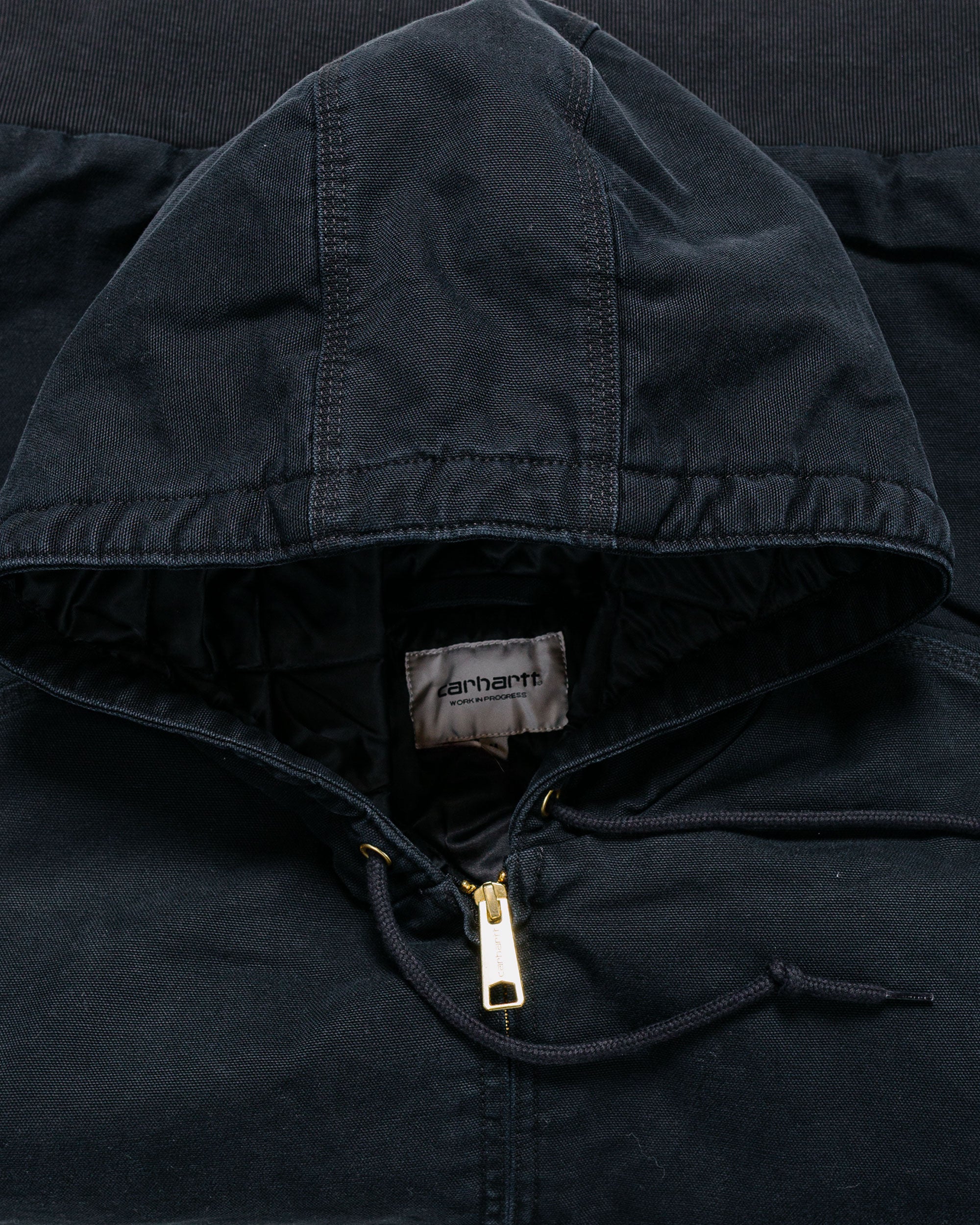 Carhartt WIP OG アクティブジャケット ブラック ストーンキャンバス