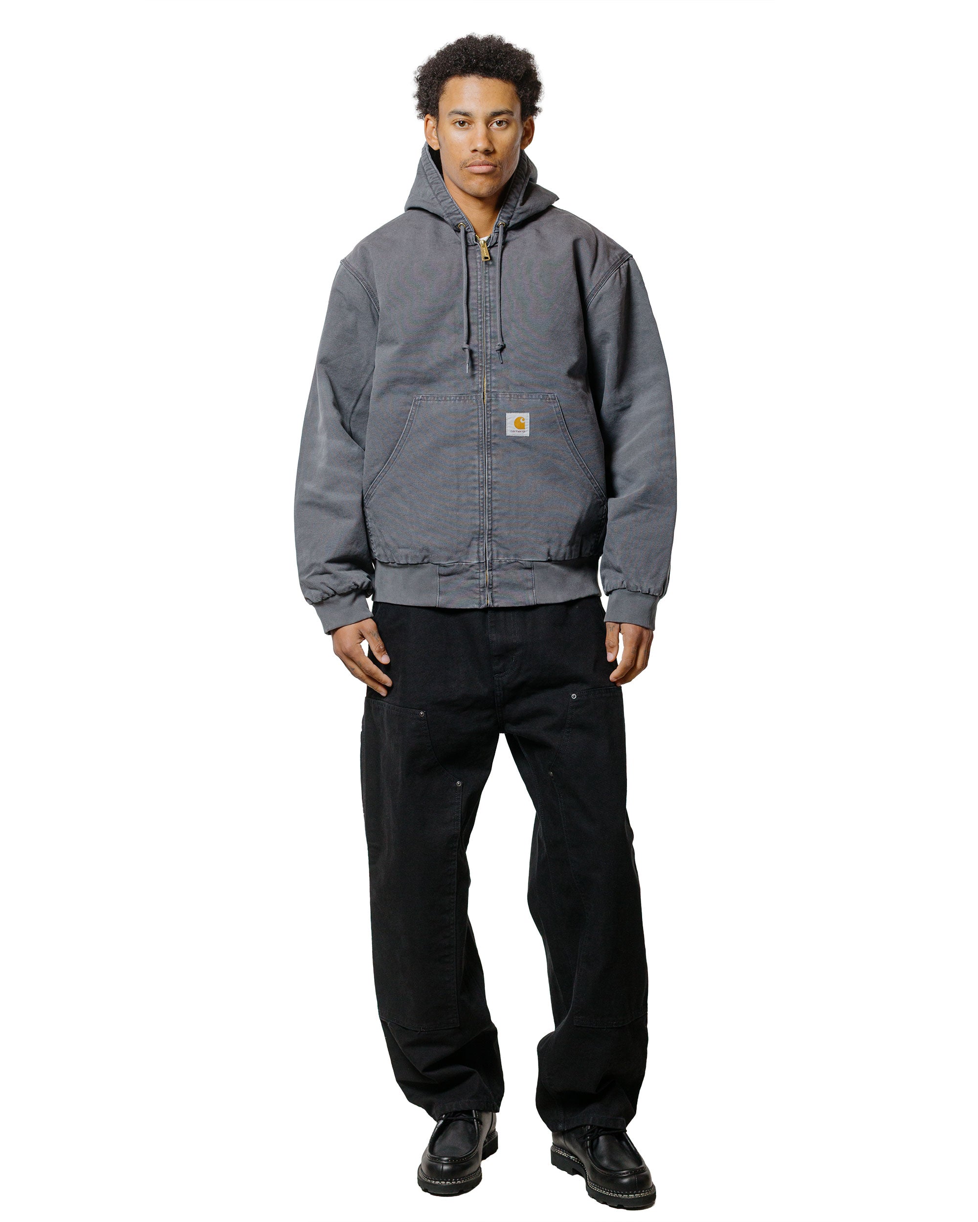 Carhartt WIP OG アクティブジャケット　ストーンキャンバス　M Carhartt WIP OG アクティブジャケット グラファイトストーンキャンバス