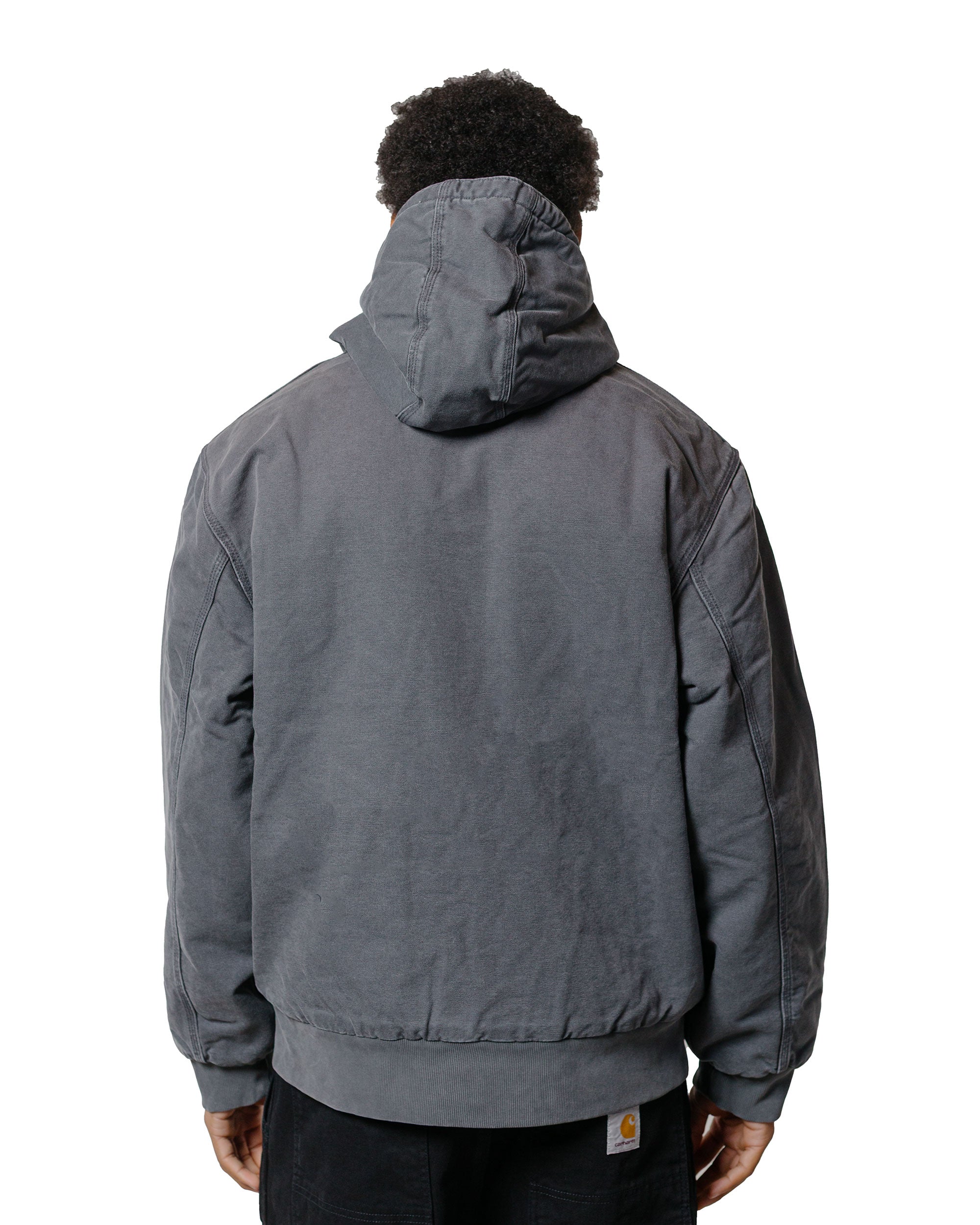 Carhartt W.I.P. OG Active Jacket Graphite Stone Canvas Carhartt W.I.P. OG Active Jacket Graphite Stone Canvas