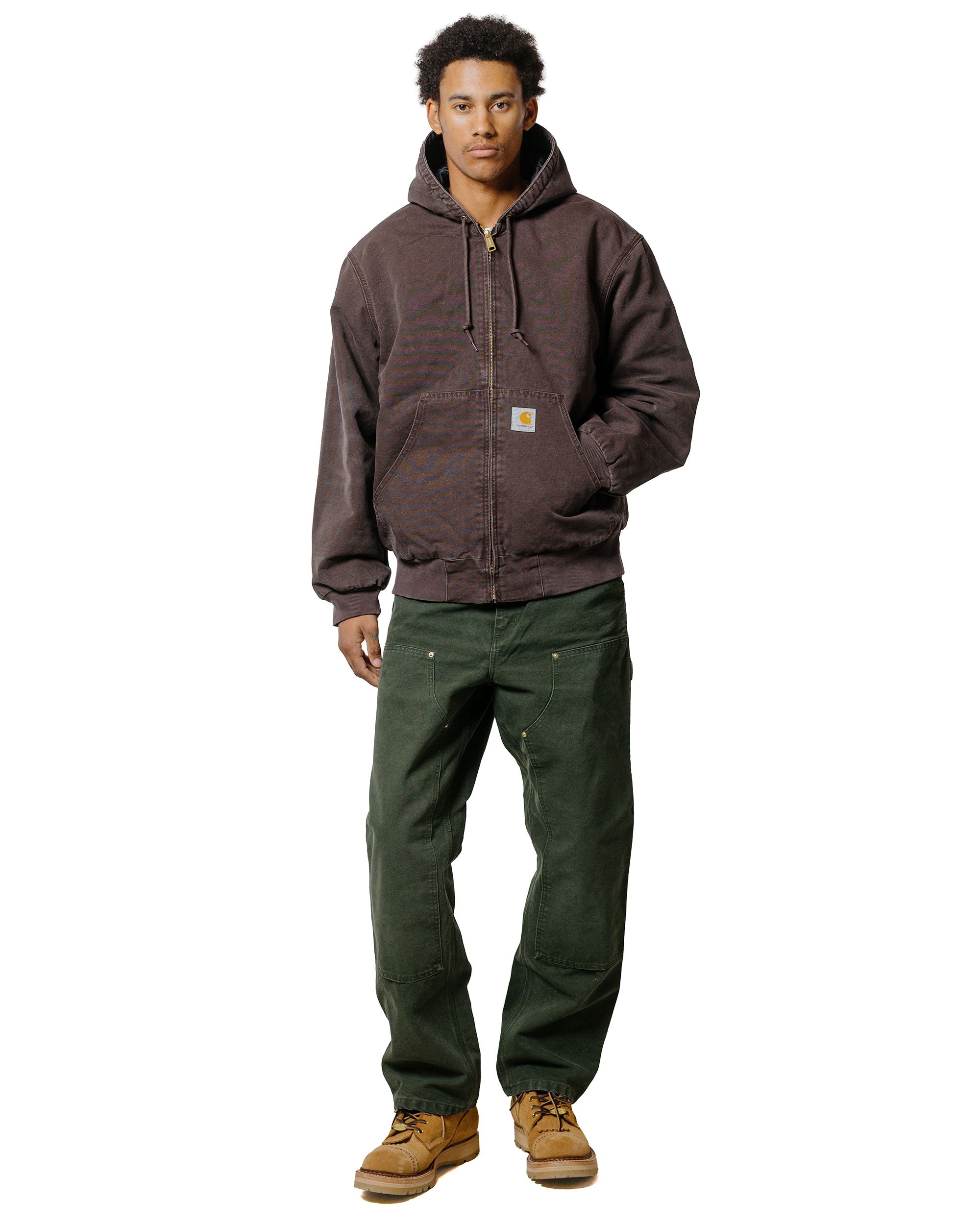 carhartt カーハート　OG ACTIVE JACKET タバコ　m Carhartt WIP OG Active Jacket Winter Jacket Tobacco Stone Canvas