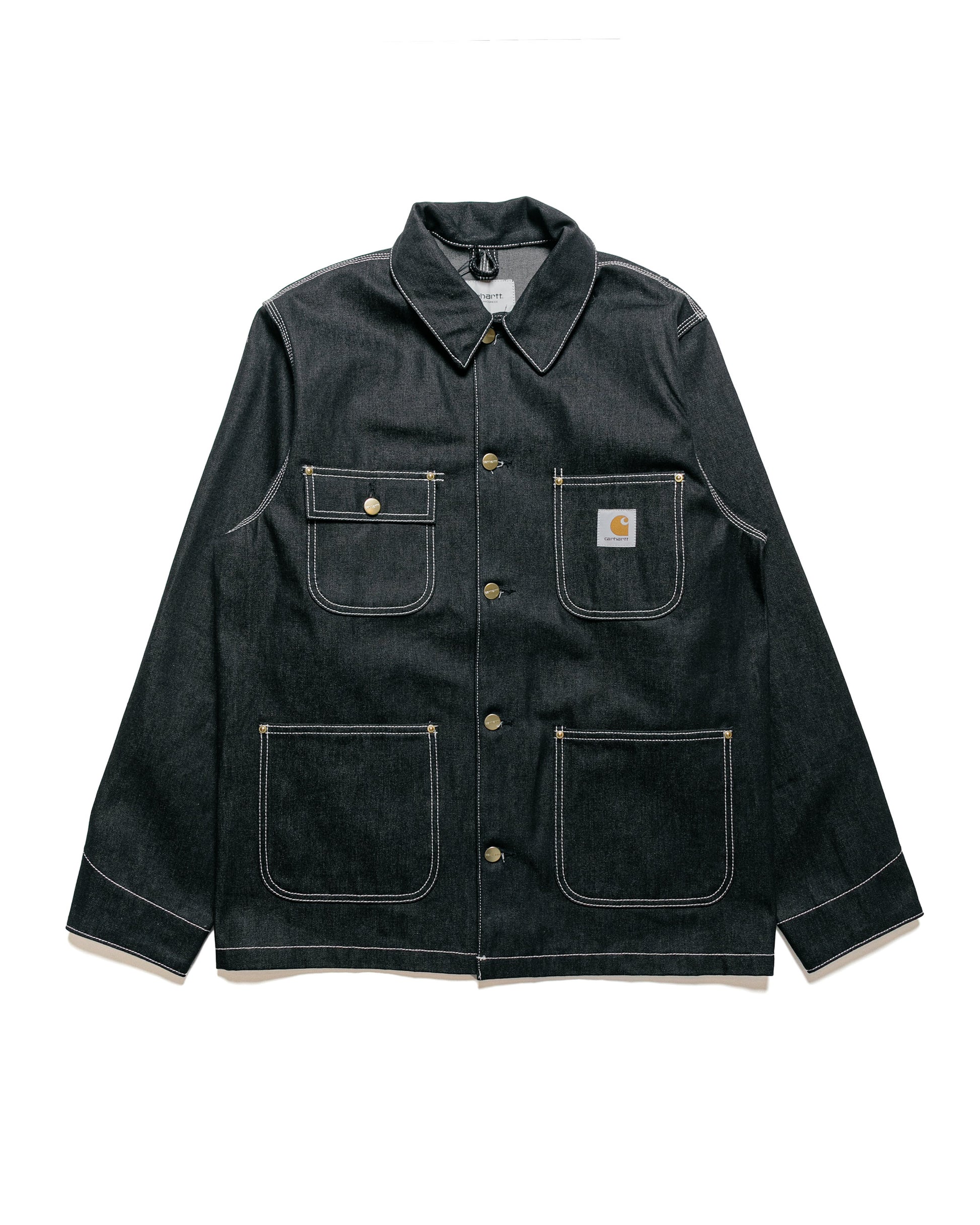 Carhartt OG Chore Coat Denim Black Rigid - Main Image