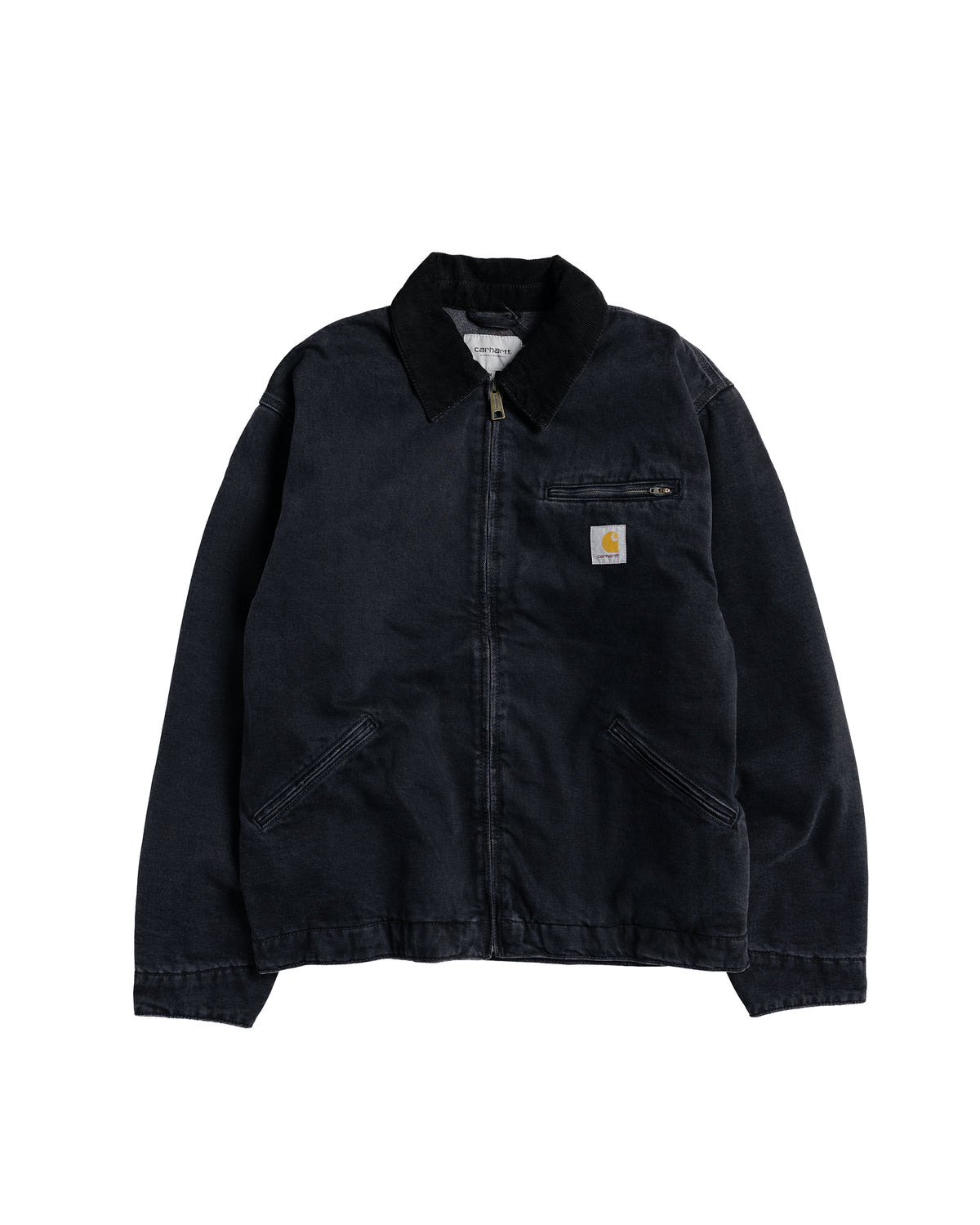 Carhartt W.I.P. OG Detroit Jacket BlackBlack Stone Washed