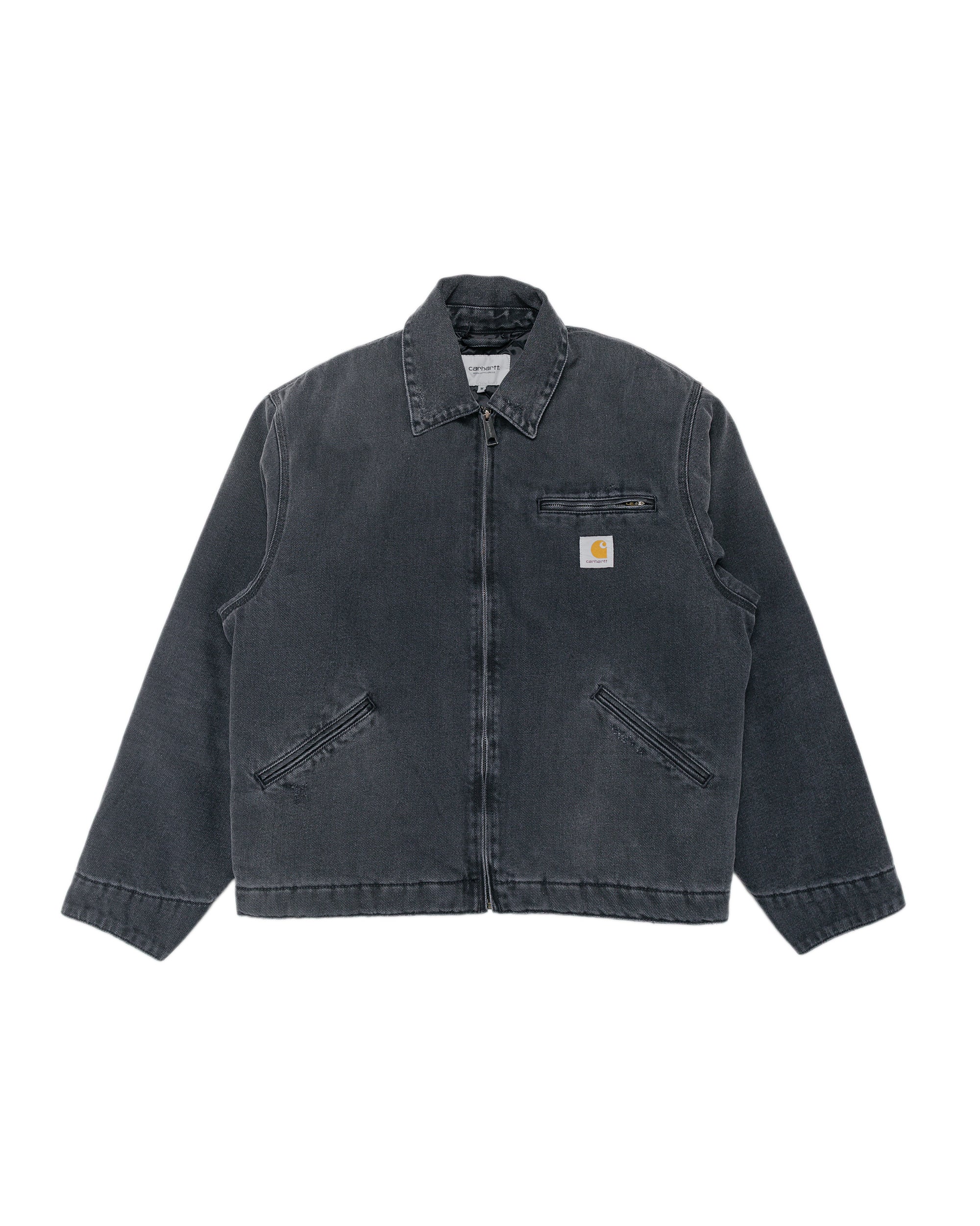Carhartt W.I.P. OG Detroit Jacket Graphite/Black Stone Canvas