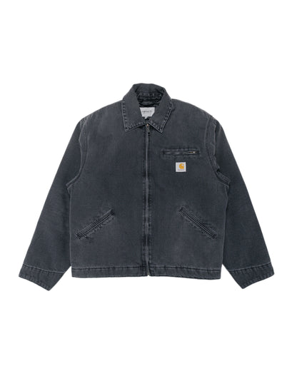 Carhartt W.I.P. OG Detroit Jacket Black Grind Wash