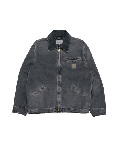 Carhartt W.I.P. OG Detroit Jacket Black/Black Destroy Wash