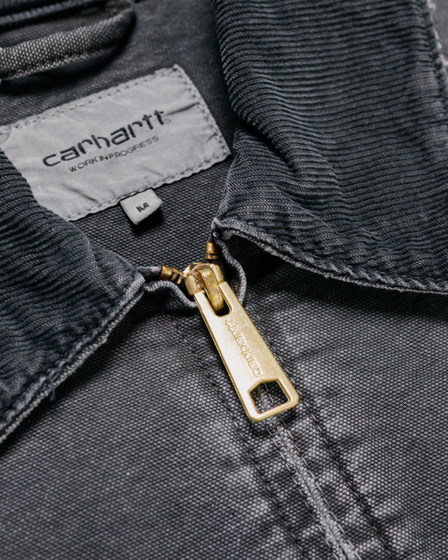 Carhartt W.I.P. OG Detroit Jacket Black/Black Destroy Wash