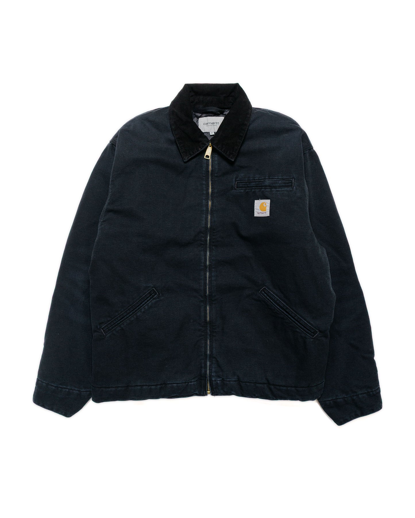 Carhartt W.I.P. OG Detroit Jacket Black/Black Stone Canvas