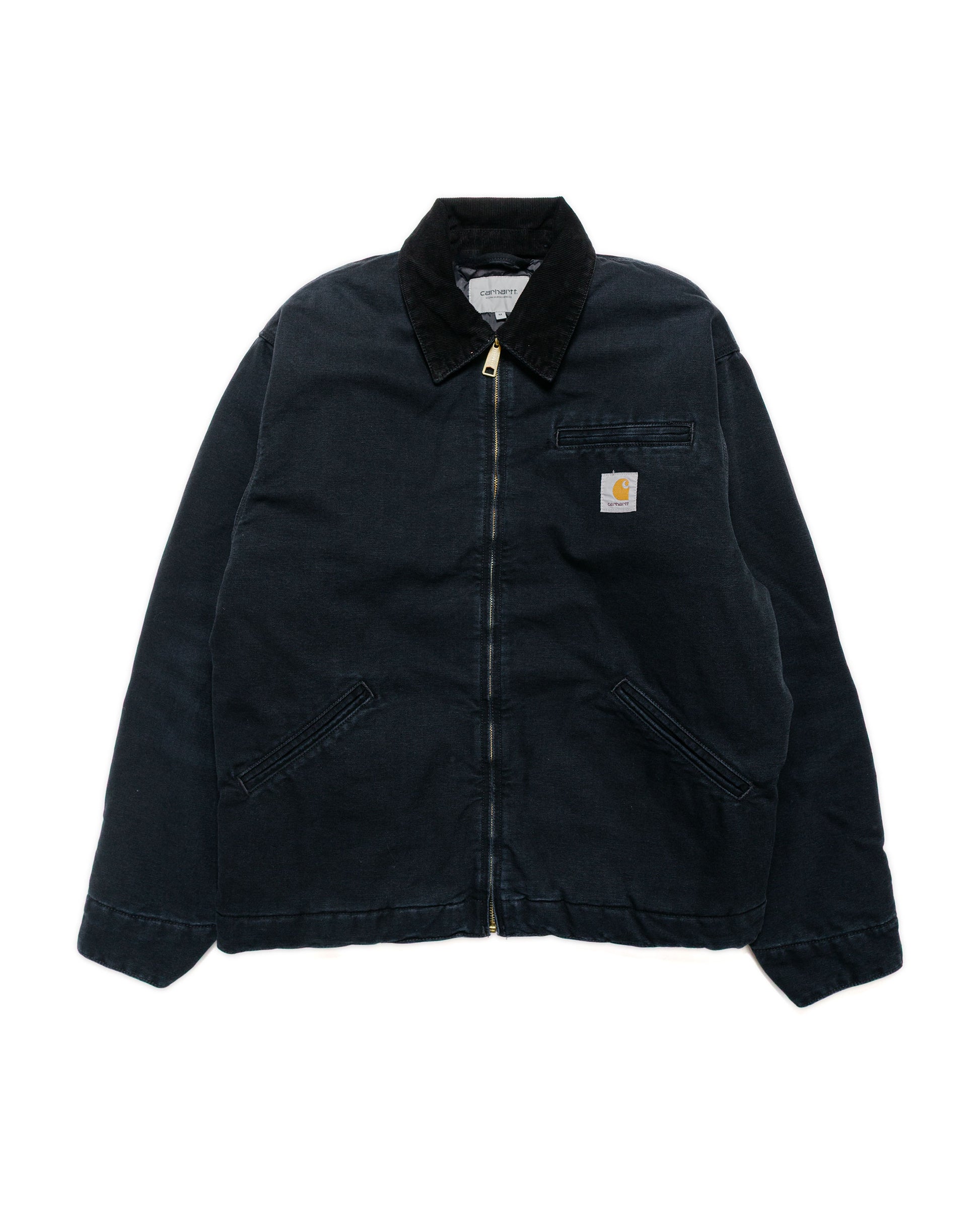 Carhartt W.I.P. OG Detroit Jacket Black/Black Stone Canvas