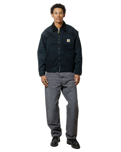 Carhartt W.I.P. OG Detroit Jacket Black/Black Stone Canvas