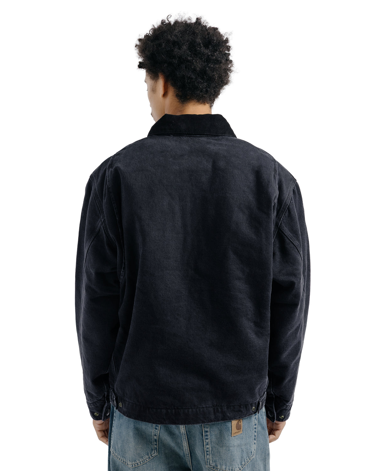 Carhartt W.I.P. OG Detroit Jacket Black/Black Stone Washed