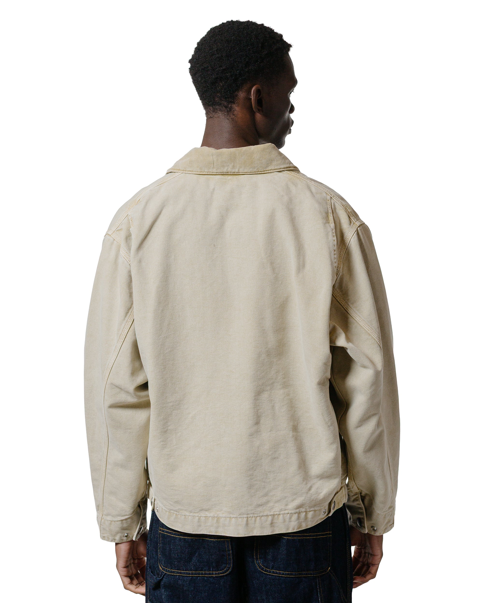 Carhartt W.I.P. OG Detroit Jacket Dusty Hamilton Brown Chalk Washed