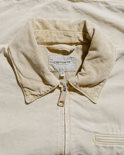 Carhartt W.I.P. OG Detroit Jacket Dusty Hamilton Brown Chalk Washed