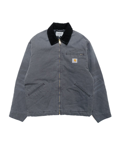 Carhartt W.I.P. OG Detroit Jacket Graphite/Black Stone Canvas