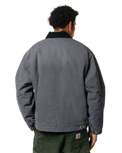 Carhartt W.I.P. OG Detroit Jacket Graphite/Black Stone Canvas