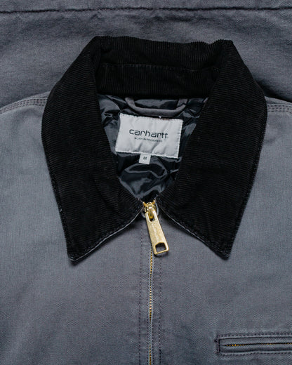 Carhartt W.I.P. OG Detroit Jacket Graphite/Black Stone Canvas
