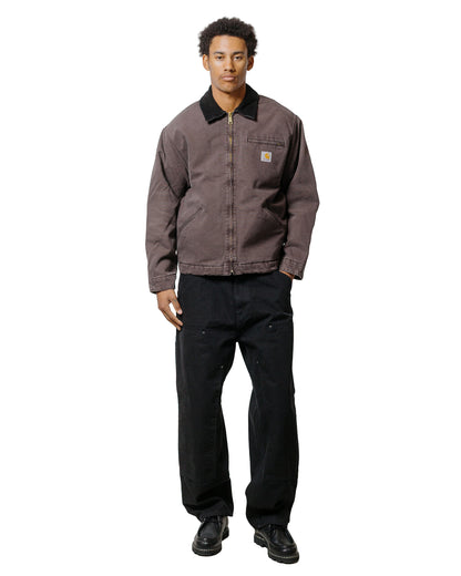 Carhartt W.I.P. OG Detroit Jacket Tobacco/Black Stone Canvas