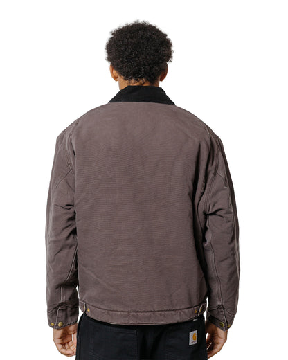 Carhartt W.I.P. OG Detroit Jacket Tobacco/Black Stone Canvas