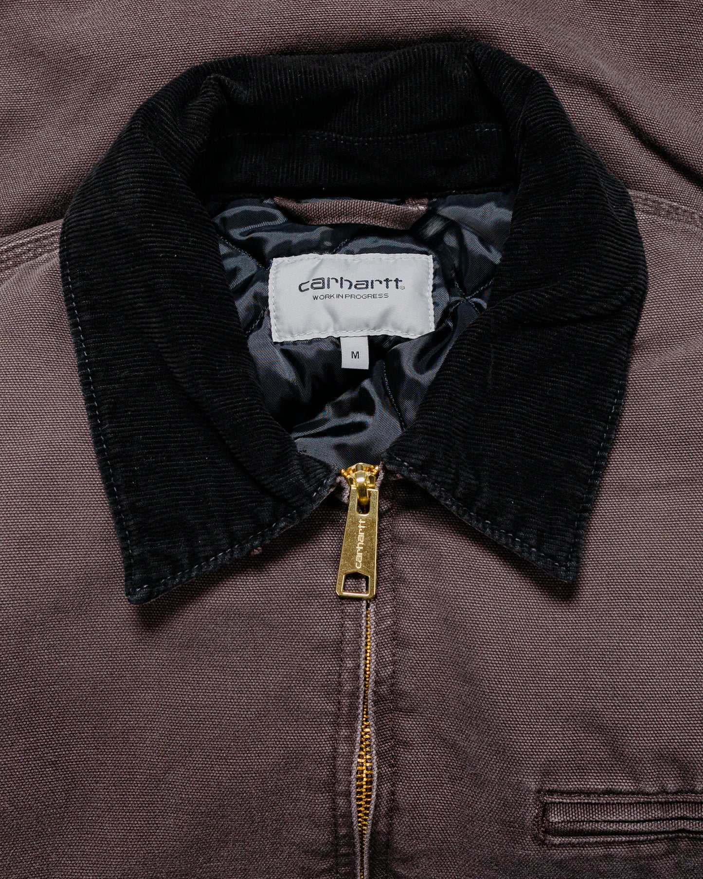 Carhartt W.I.P. OG Detroit Jacket Tobacco/Black Stone Canvas