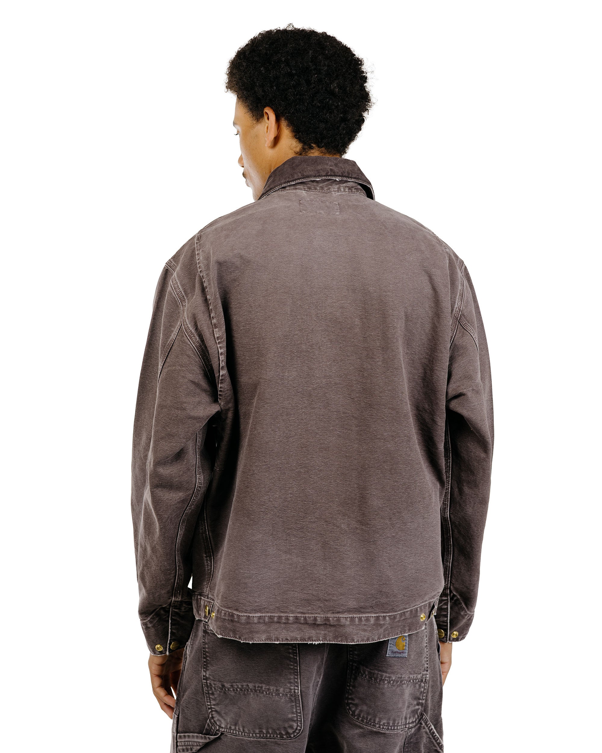 Carhartt W.I.P. OG Detroit Jacket Tobacco/Tobacco Destroy Wash