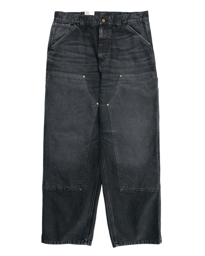 Carhartt W.I.P. OG Double Knee Pant Black Destroy Wash