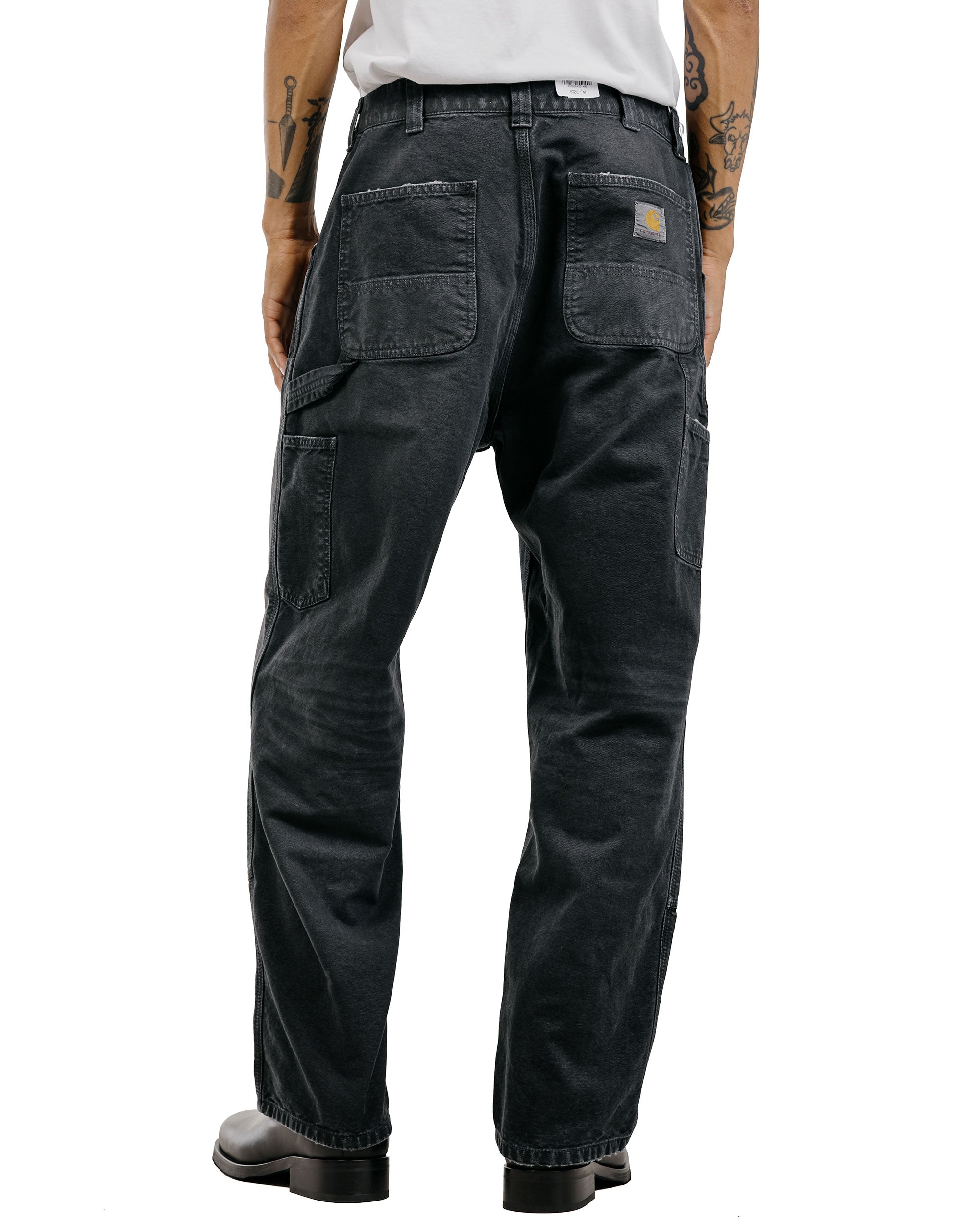 Carhartt W.I.P. OG Double Knee Pant Black Destroy Wash