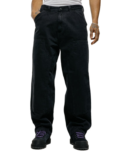 lost & found Carhartt Work In Progress Carhartt W.I.P. OG Double Knee Pant Black Grind Wash