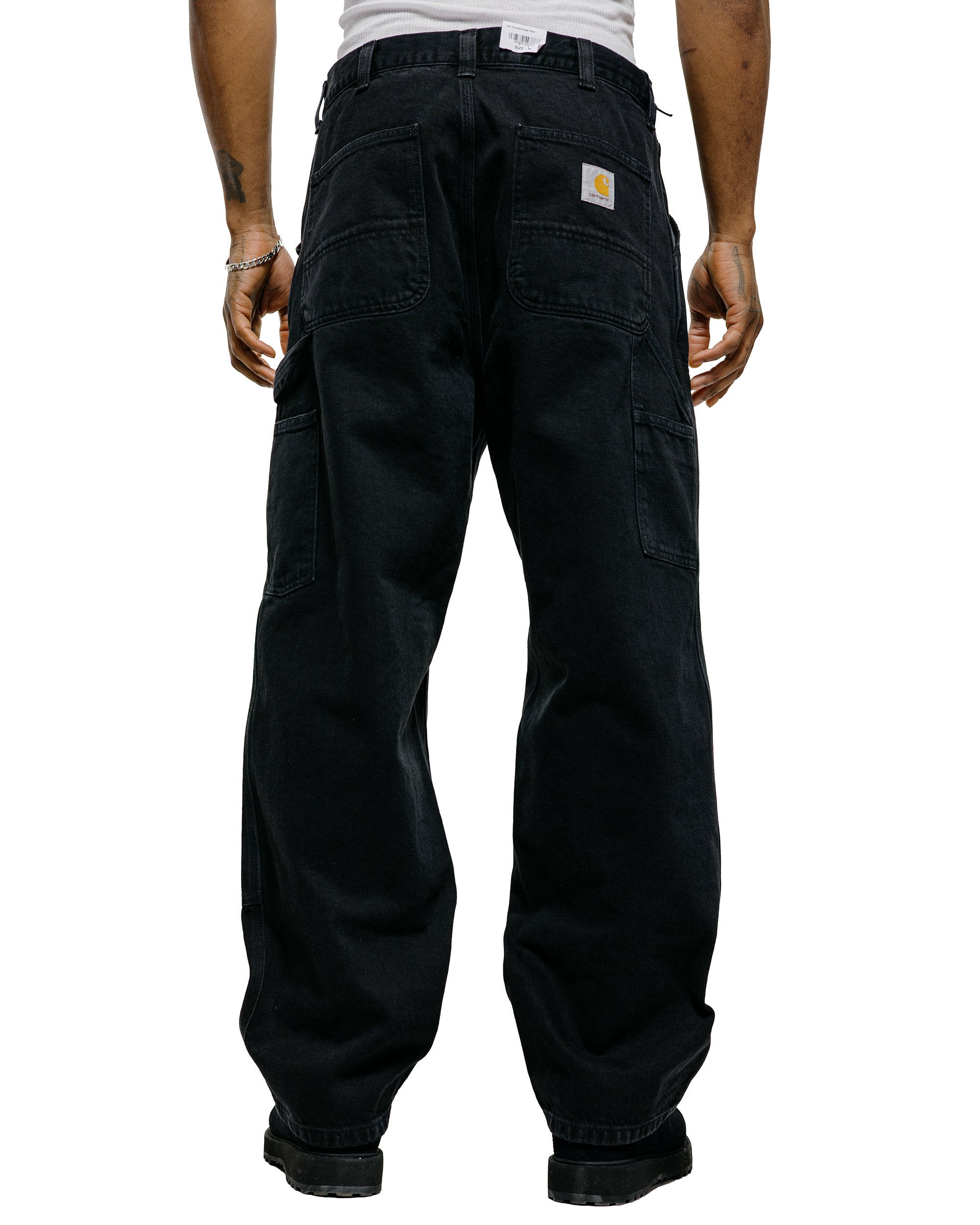 Carhartt WIP OG Double Knee Pant Black Grind Wash