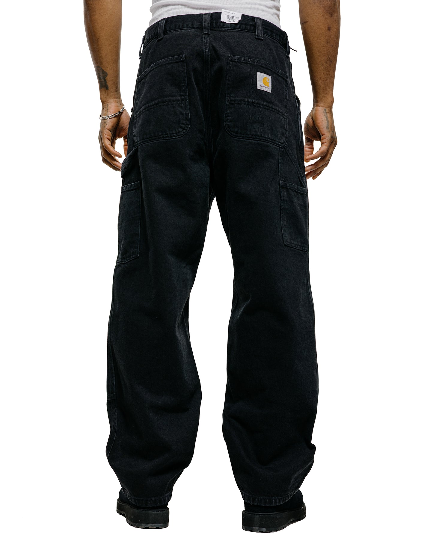 lost & found Carhartt Work In Progress Carhartt W.I.P. OG Double Knee Pant Black Grind Wash