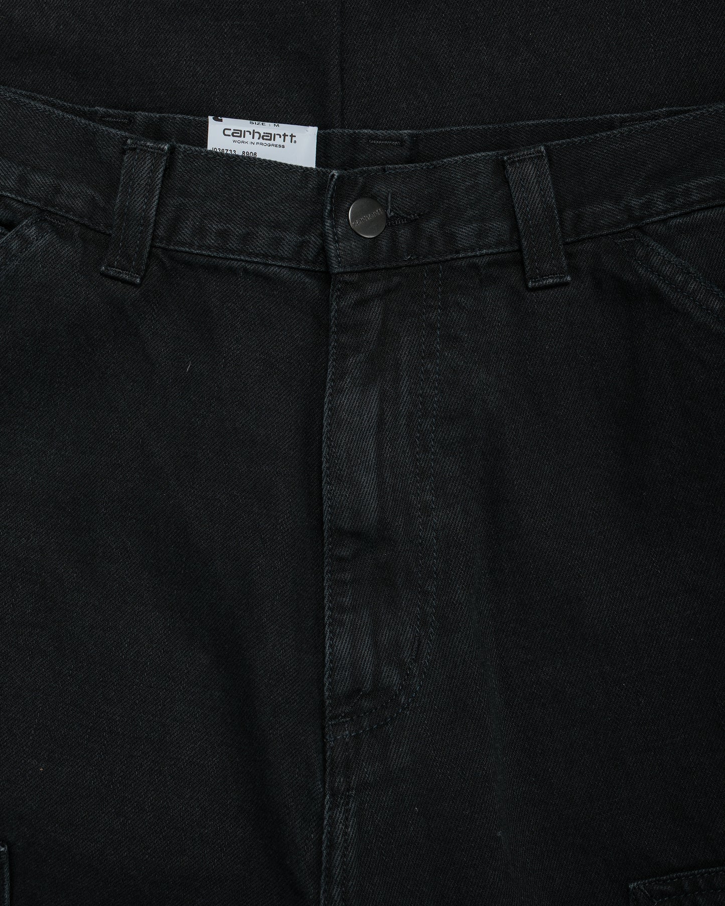 lost & found Carhartt Work In Progress Carhartt W.I.P. OG Double Knee Pant Black Grind Wash