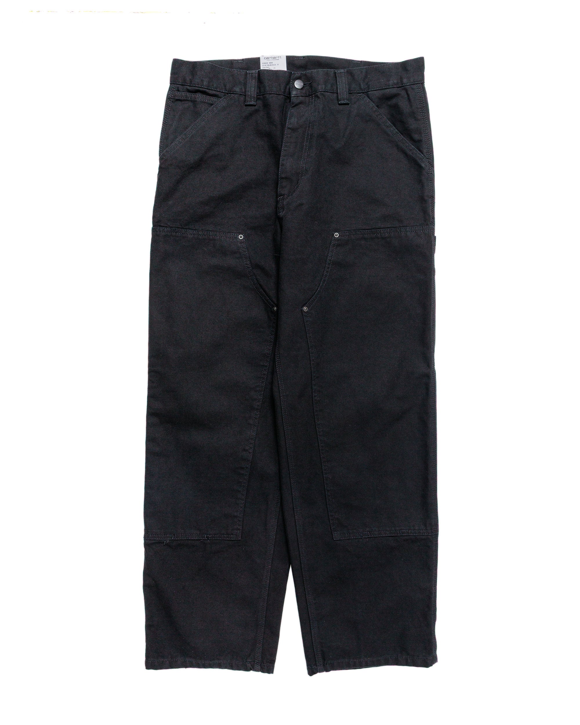 Carhartt W.I.P. Double Knee Pant Denim Black Rinsed