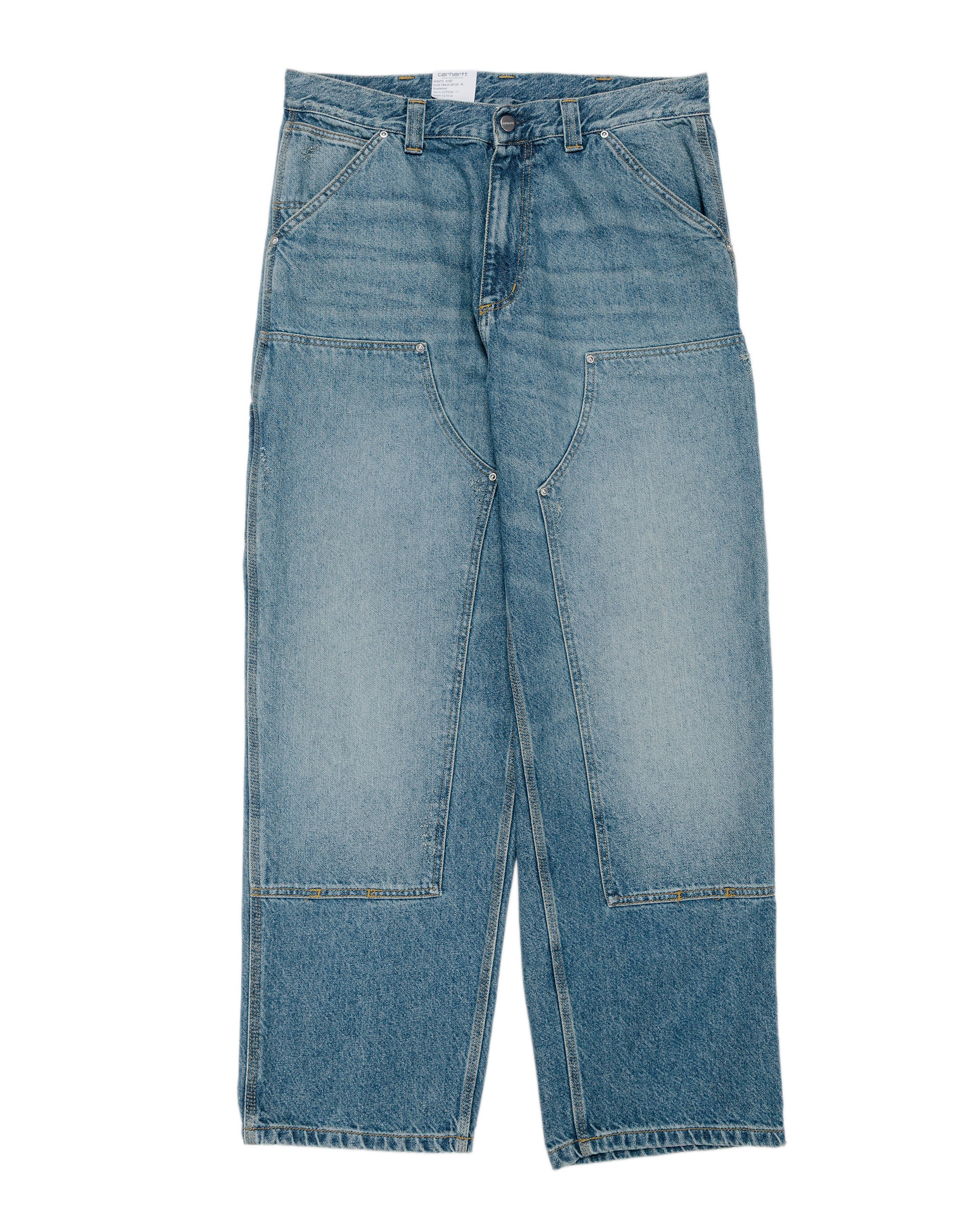 Carhartt W.I.P. OG Double Knee Pant Blue Grind Wash