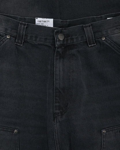 lost & found Carhartt Work In Progress Carhartt W.I.P. OG Double Knee Pant Denim Black Stone Washed