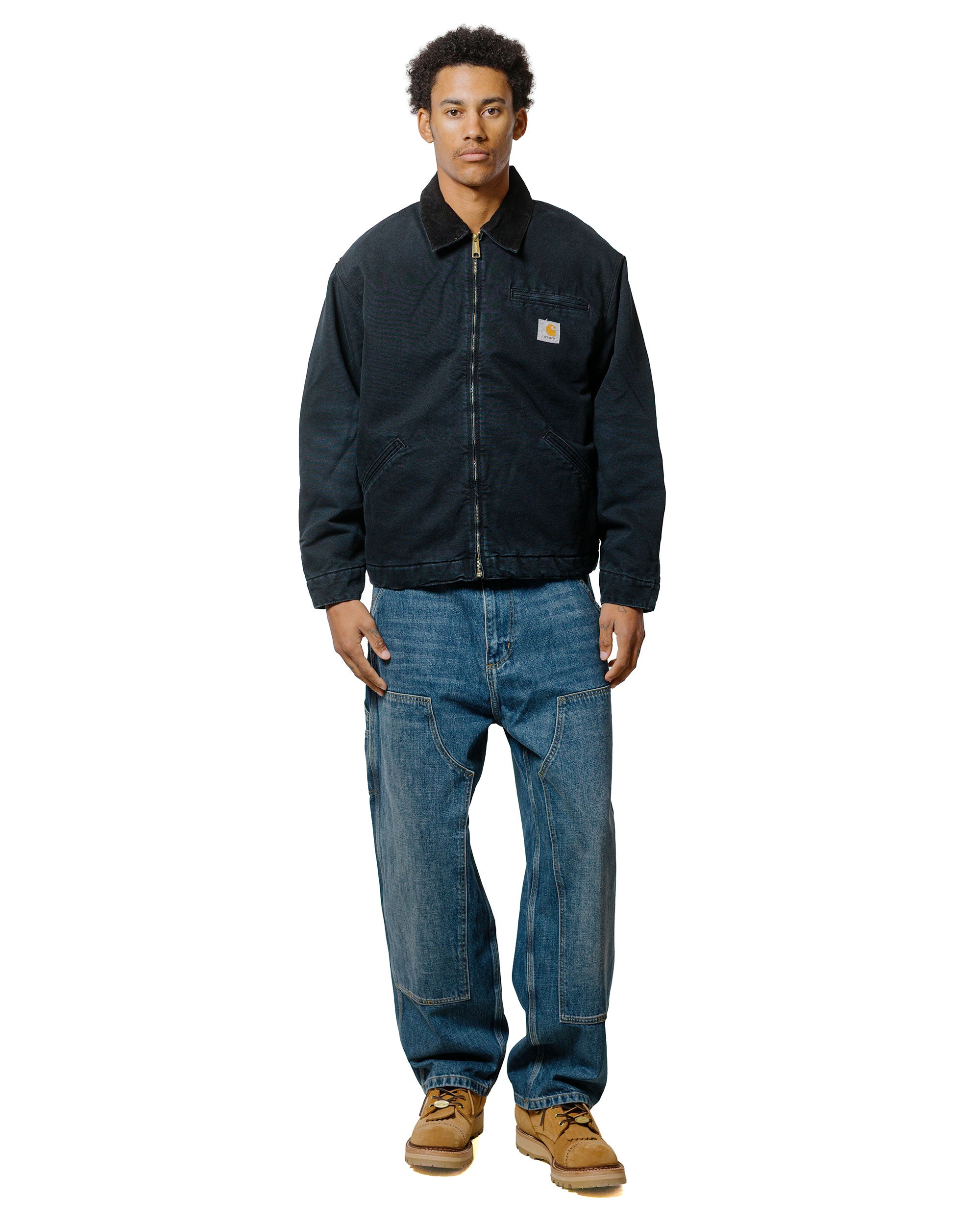 Carhartt W.I.P. OG Double Knee Pant Denim Blue Dark Used Wash