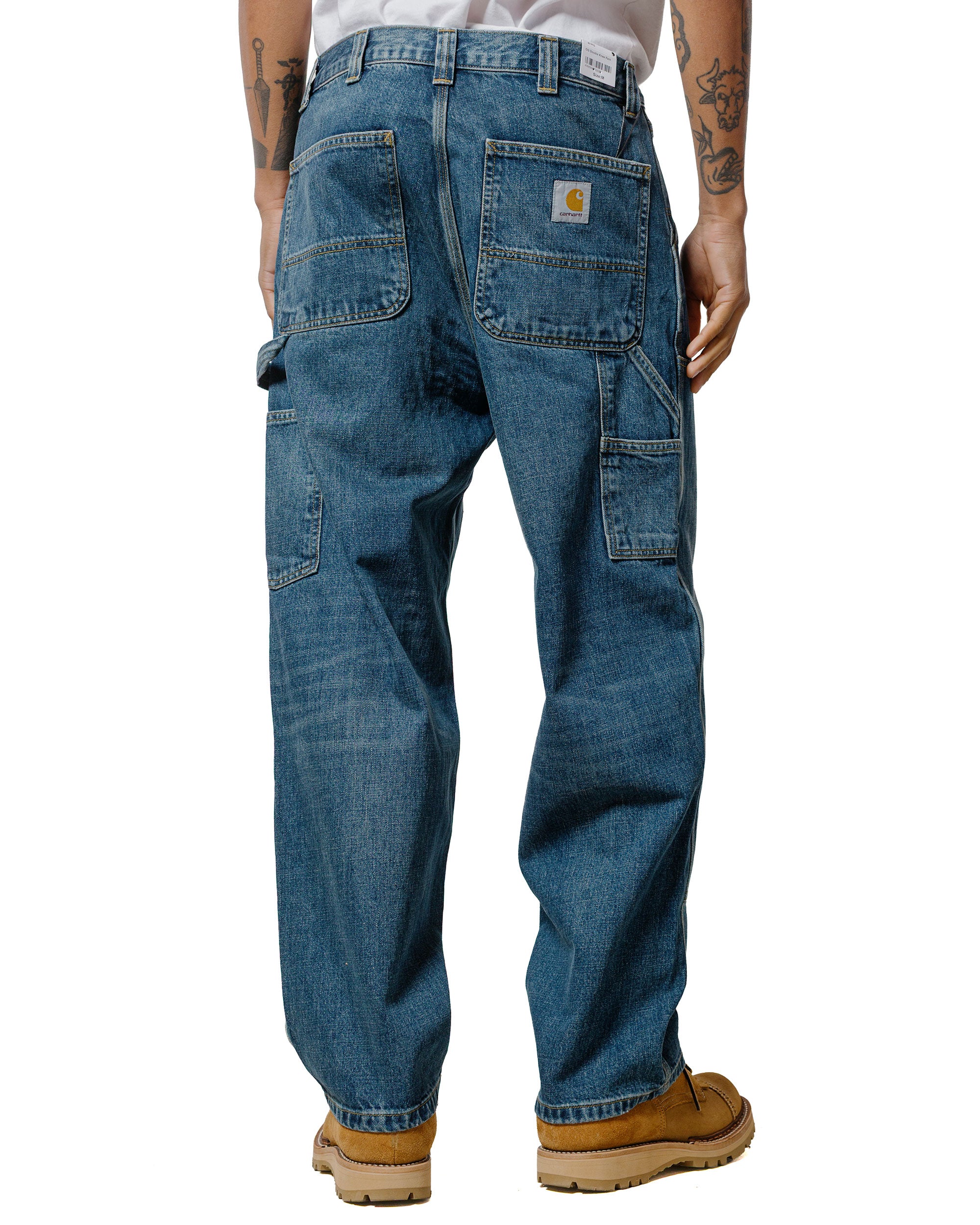 Carhartt W.I.P. OG Double Knee Pant Denim Blue Dark Used Wash