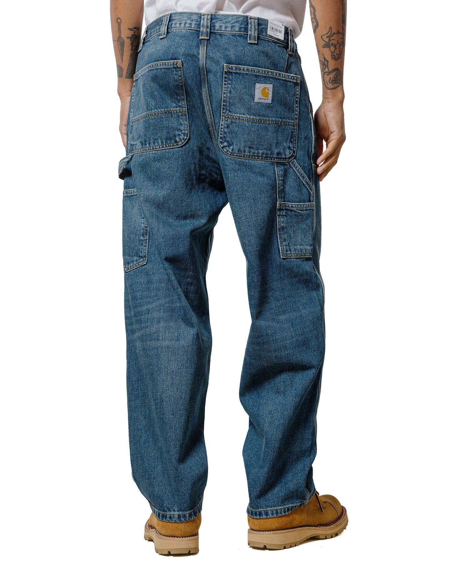 Carhartt W.I.P. OG Double Knee Pant Denim Blue Dark Used Wash