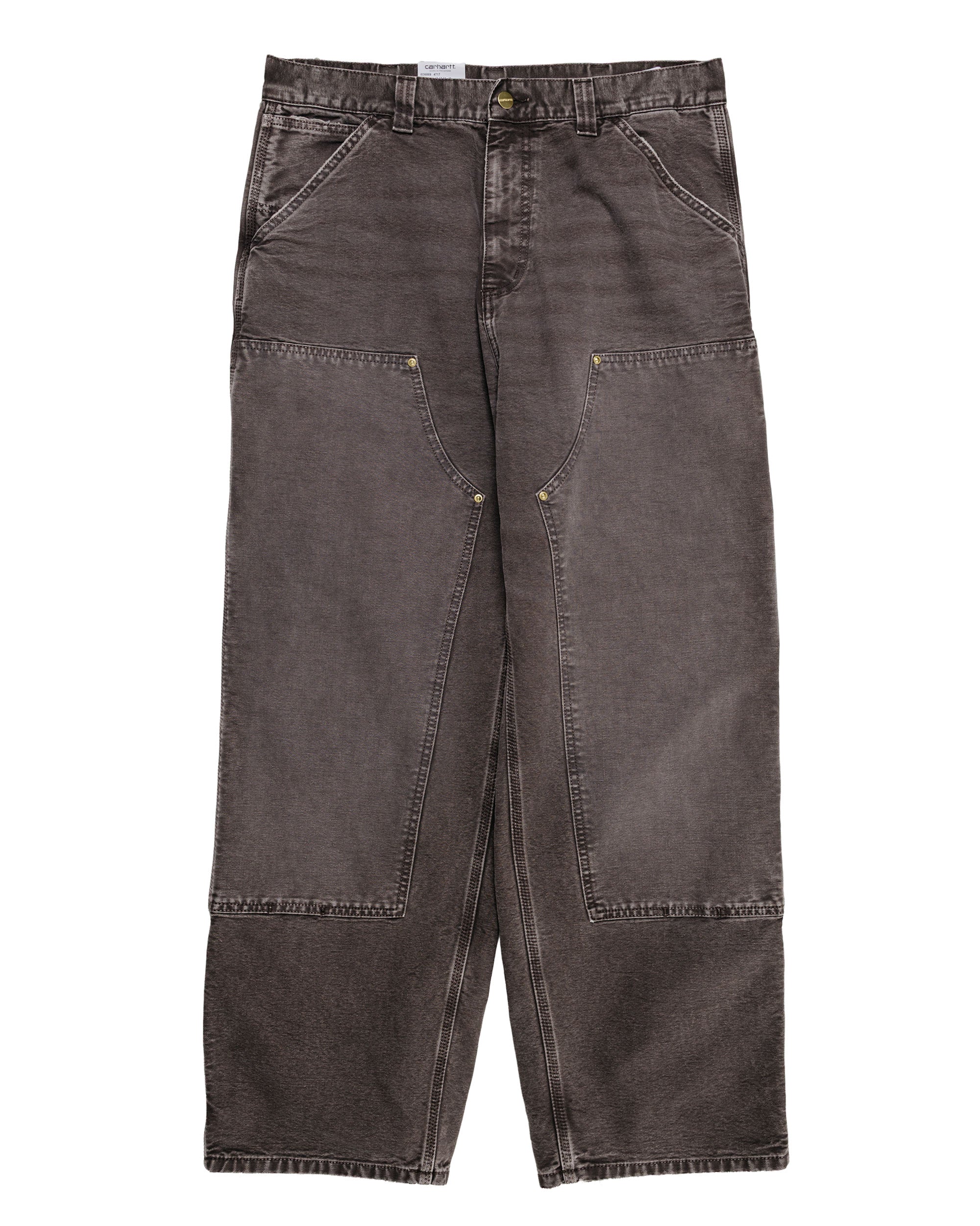 Carhartt W.I.P. Double Knee Pant Cozy Blue Stone Canvas