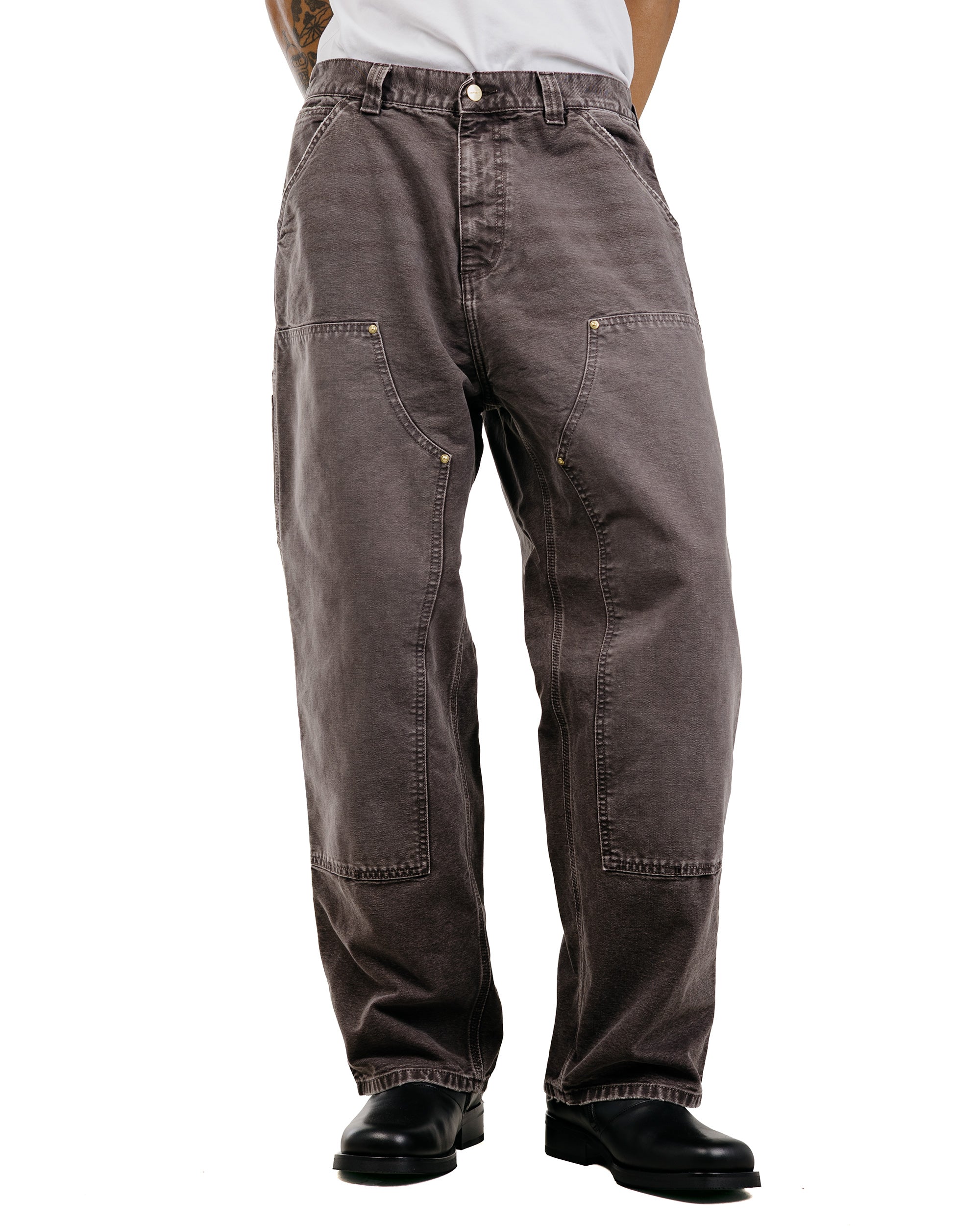 Carhartt W.I.P. OG Double Knee Pant Tobacco Destroy Wash