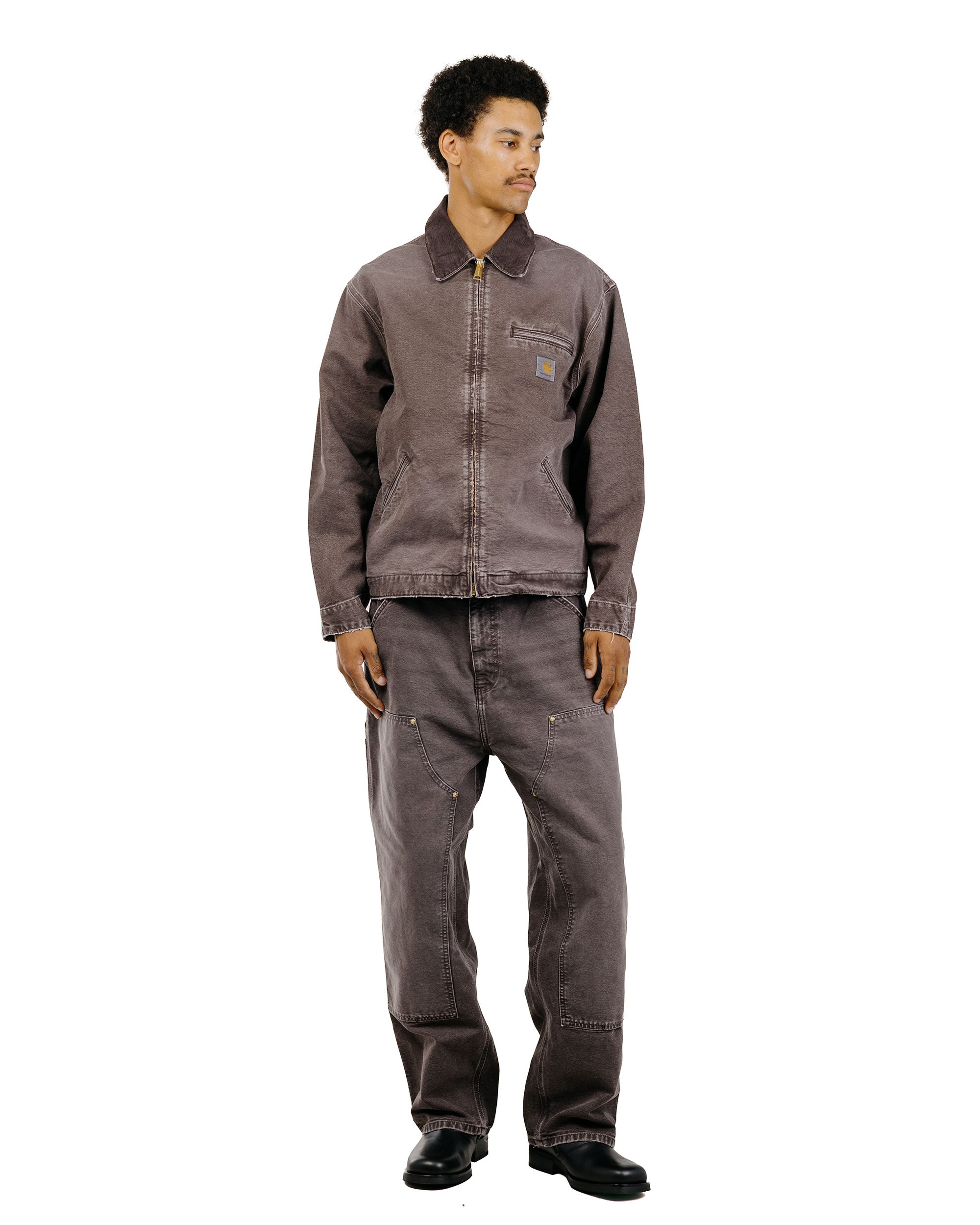Carhartt W.I.P. OG Double Knee Pant Tobacco Destroy Wash