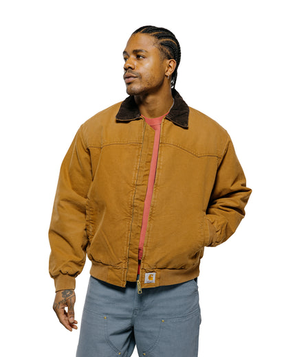 Carhartt W.I.P. OG Santa Fe Jacket Hamilton BrownTobacco Grind Wash-2